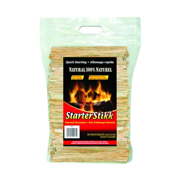 Pine Mountain Starter Stikk Wood Fatwood Starter 30 min 10 lb
